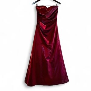 Burgundy Formal Dress